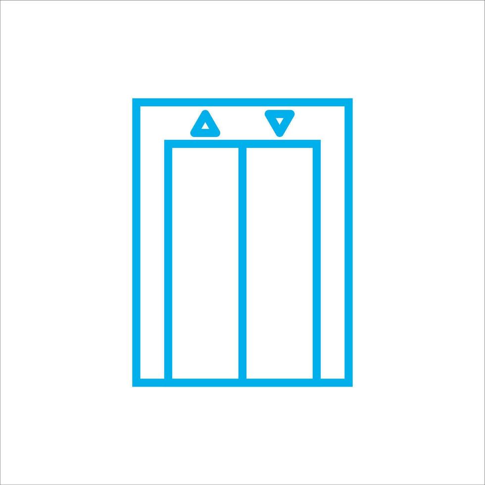 ascenseur icône vecteur illustration symbole