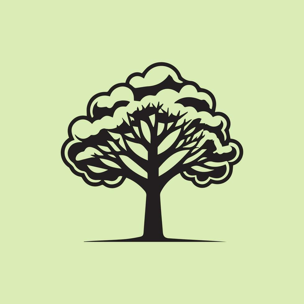 logo vectoriel arbre