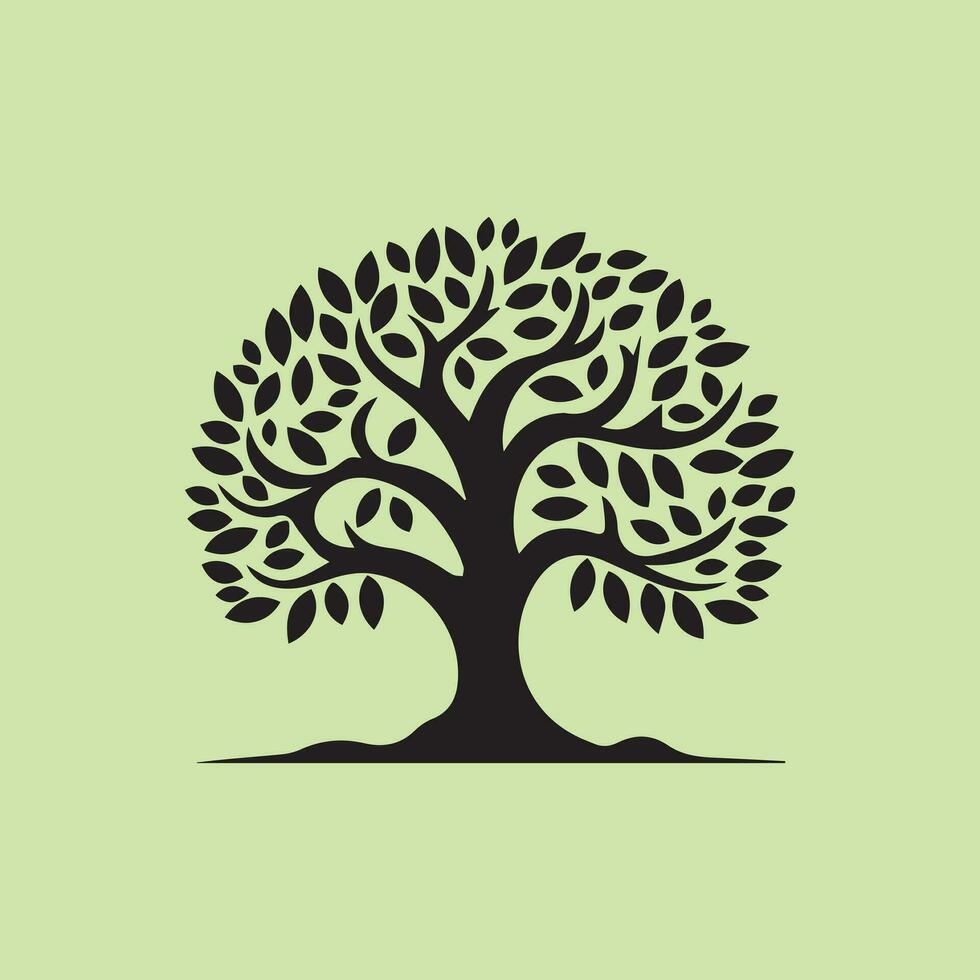 logo vectoriel arbre