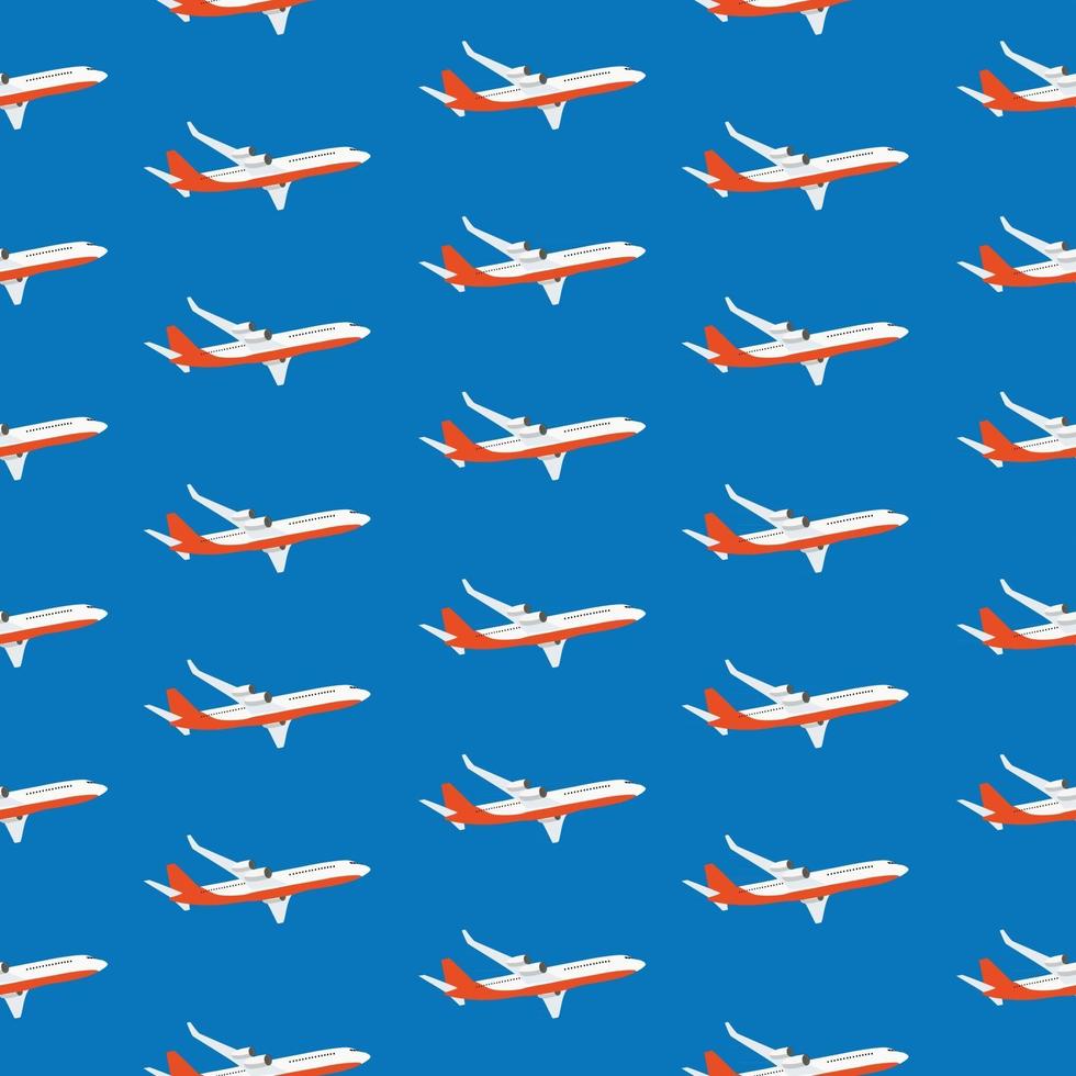 avion, avion, avion volant vecteur fond de transport de voyage sans soudure. illustration vectorielle
