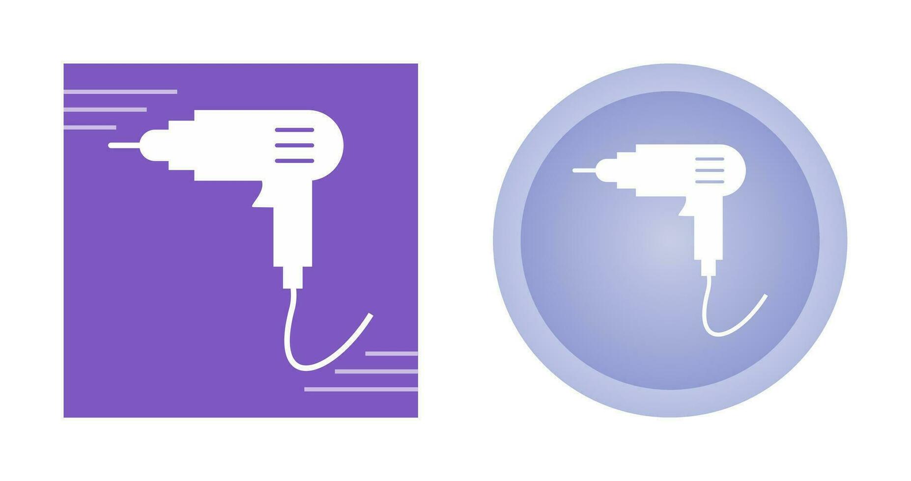 icône de vecteur de perceuse