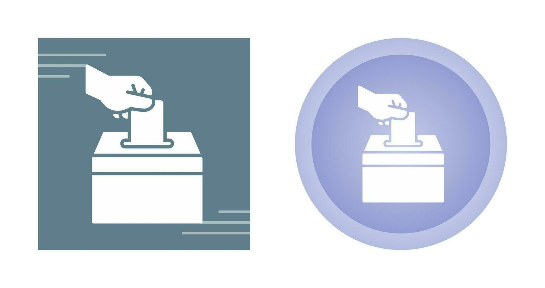 icône de vecteur de vote