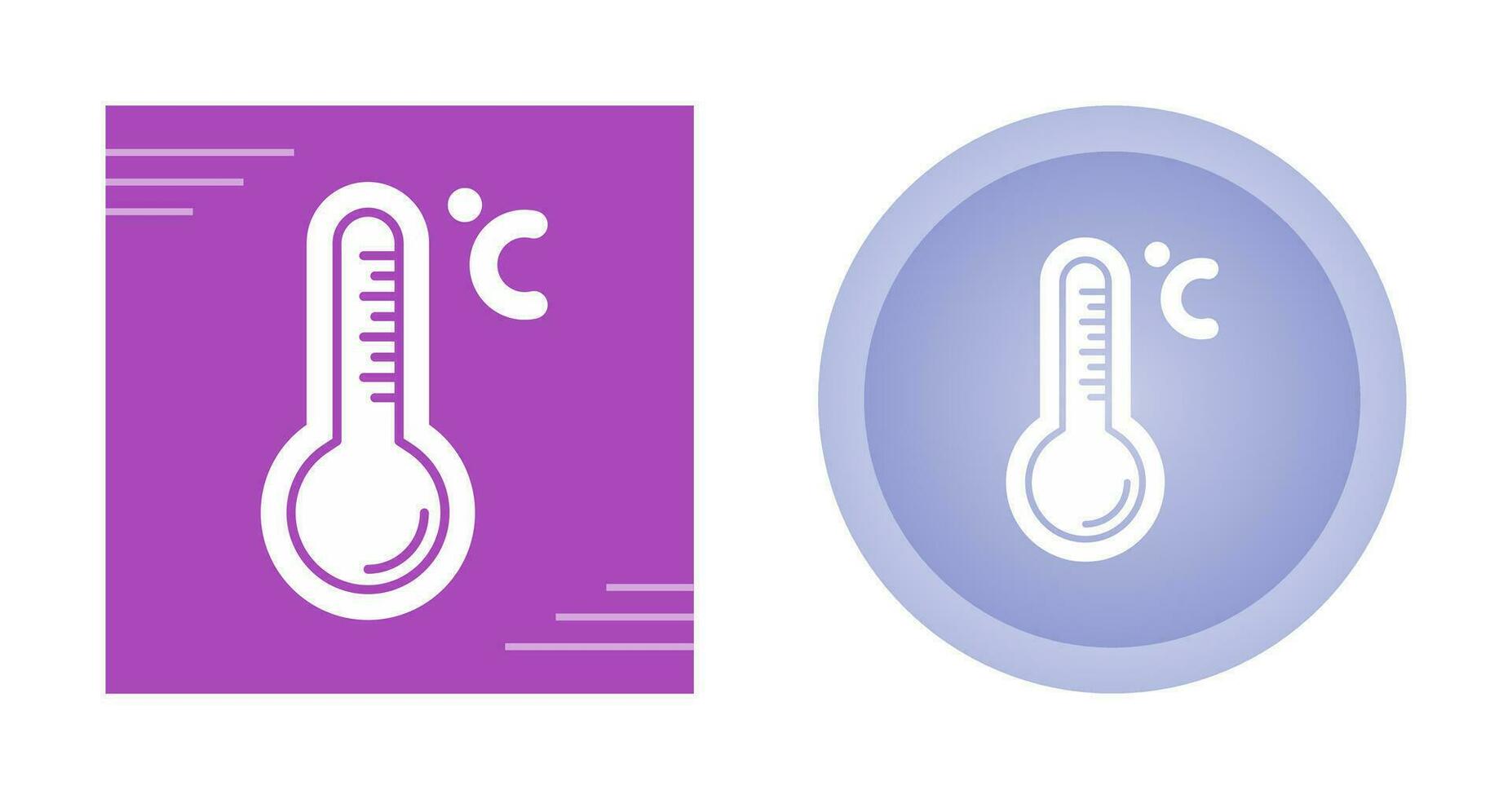 icône de vecteur de thermomètre