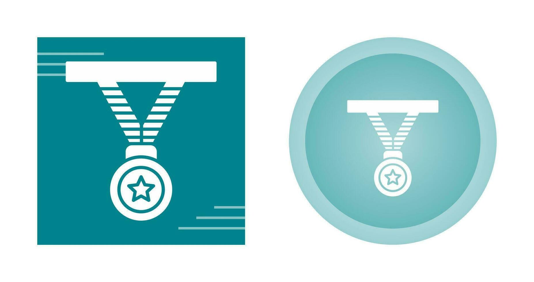 icône de vecteur de médaille