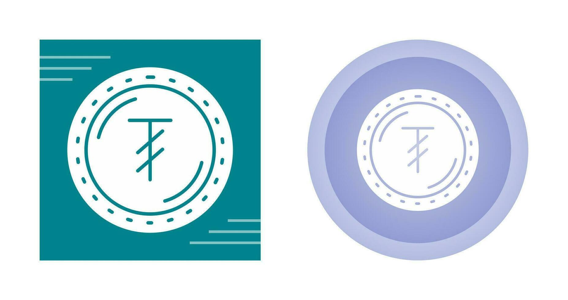 icône de vecteur de devise tugrik