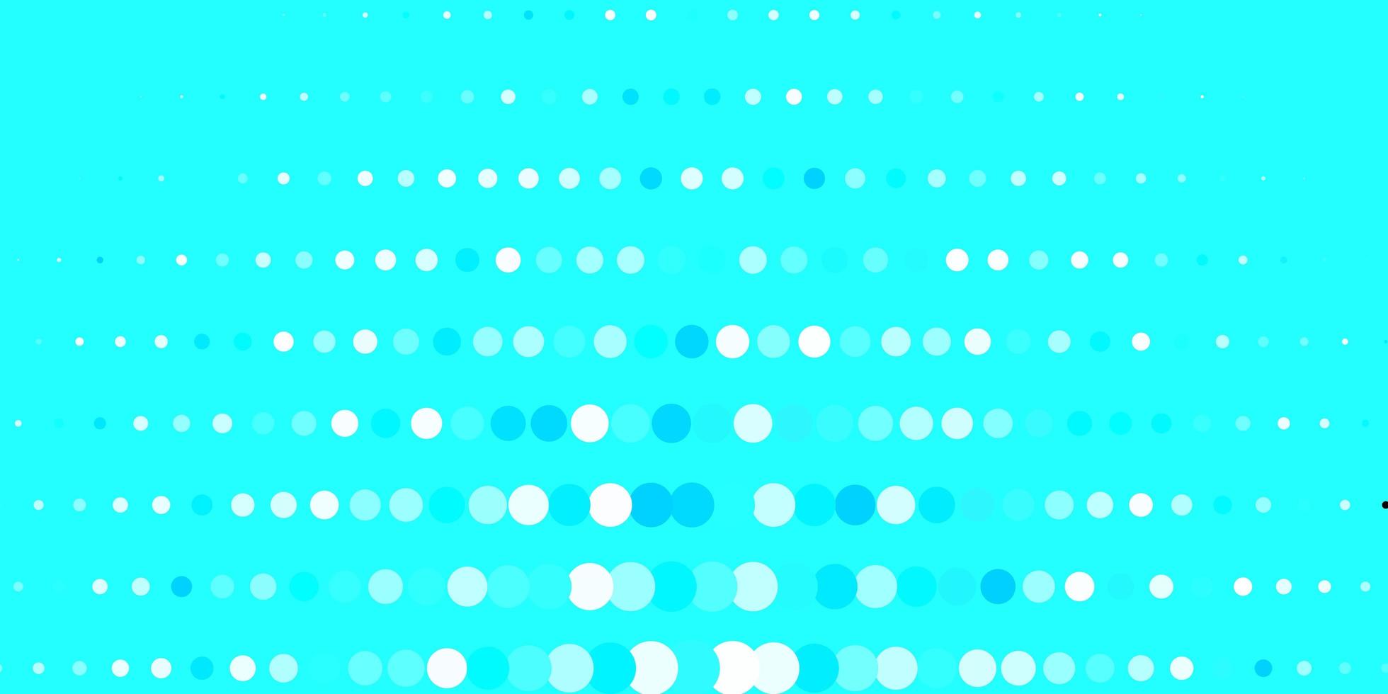texture vecteur bleu foncé avec des disques. illustration colorée avec des points dégradés dans un style nature. nouveau modèle pour un livre de marque.