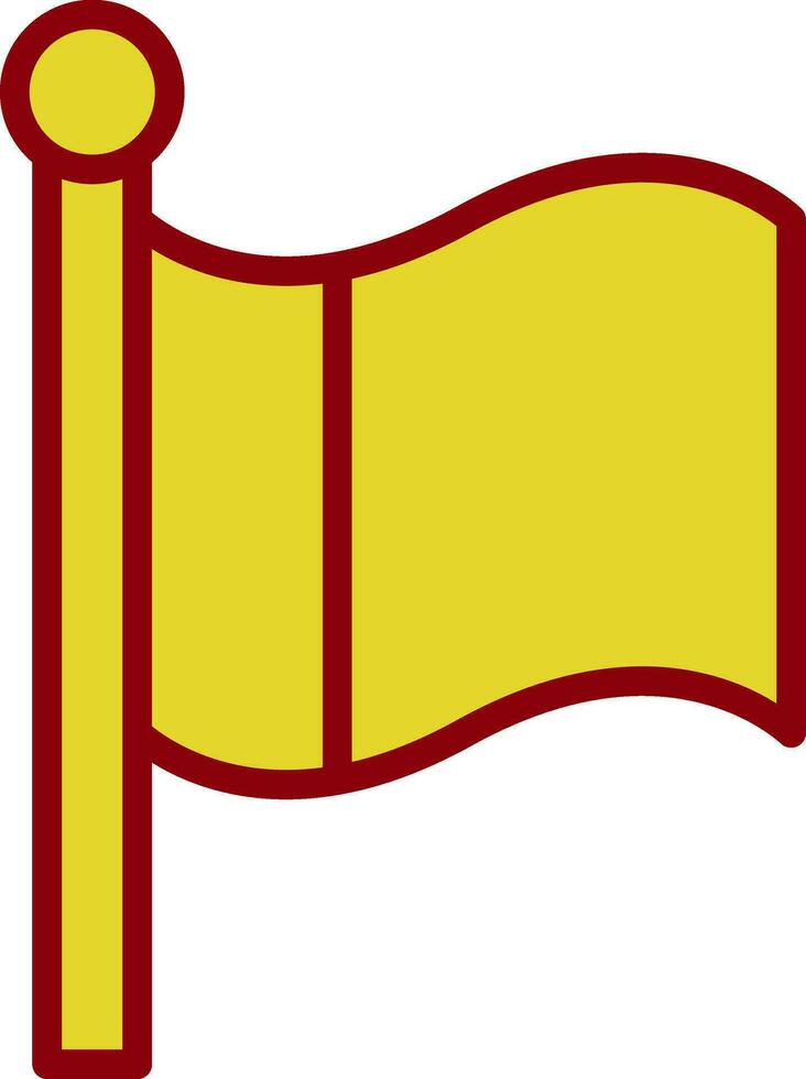conception d'icône de vecteur de drapeau