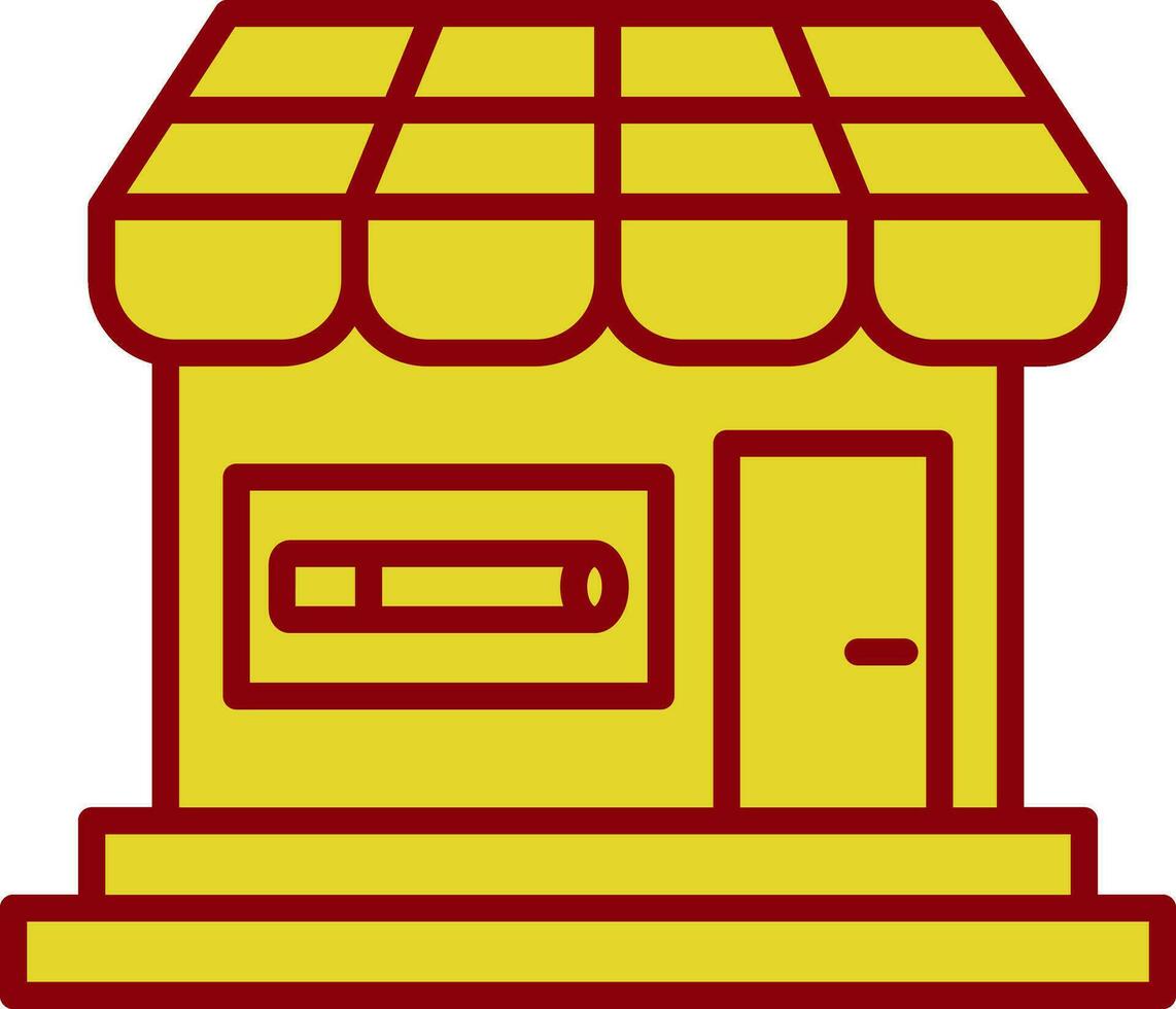 conception d'icône de vecteur de magasin