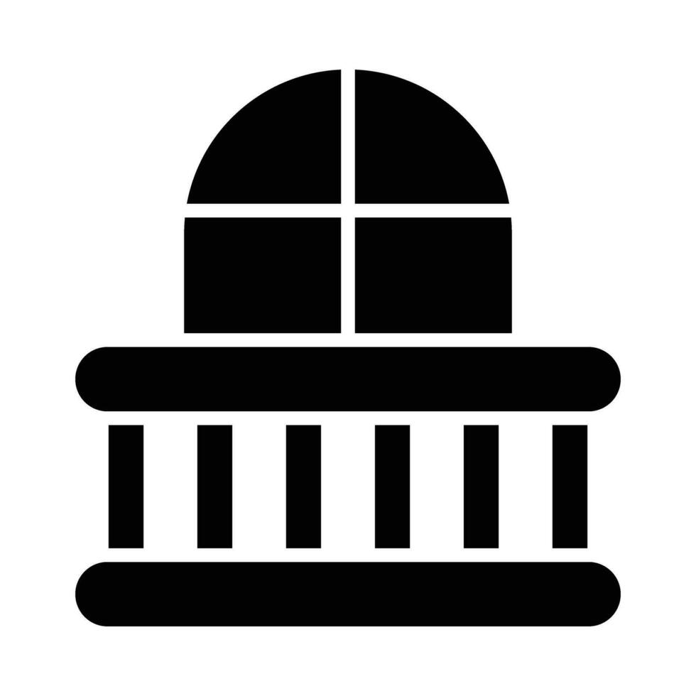 balcon vecteur glyphe icône pour personnel et commercial utiliser.