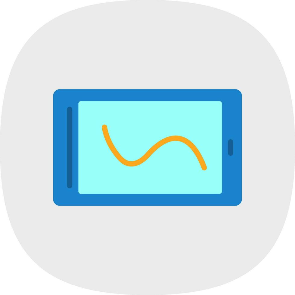 conception d'icône de vecteur de tablette