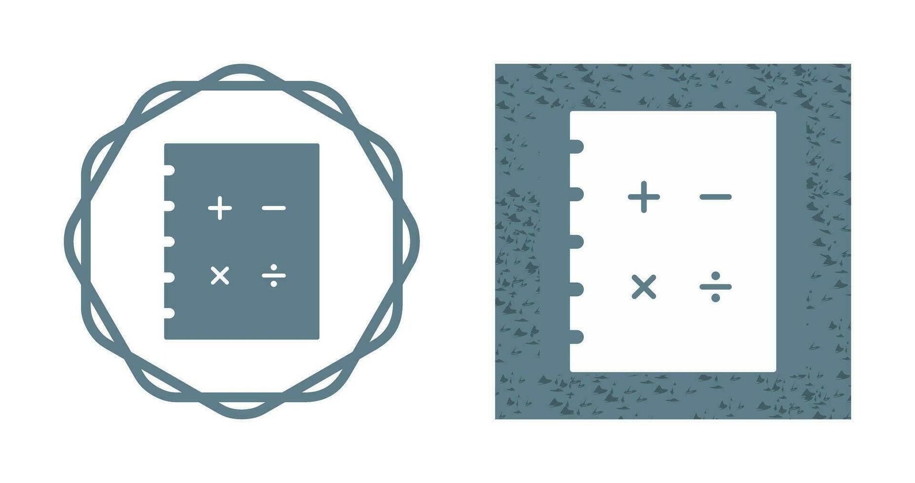 icône de vecteur de mathématiques