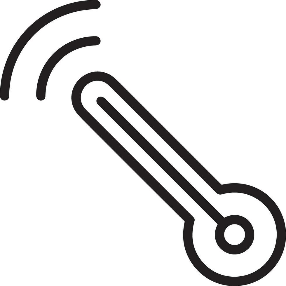 thermomètre médicament icône symbole image vecteur. illustration de le Température du froid et chaud mesure outil conception image.eps dix vecteur