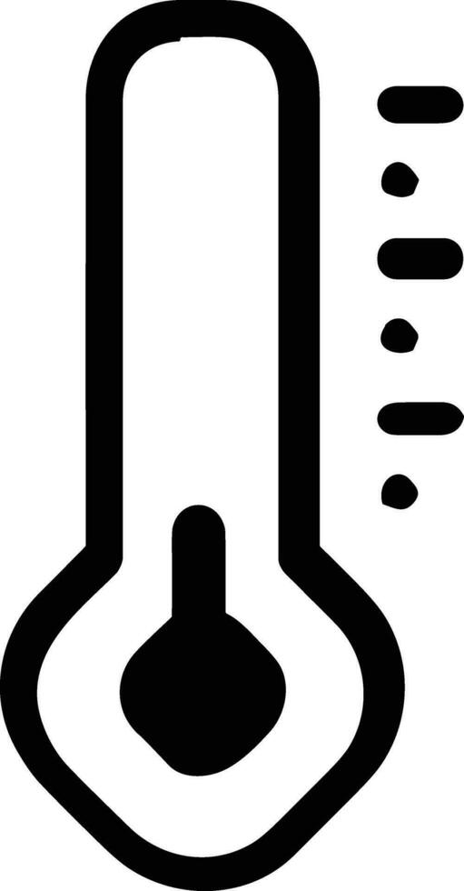 thermomètre médicament icône symbole image vecteur. illustration de le Température du froid et chaud mesure outil conception image.eps dix vecteur