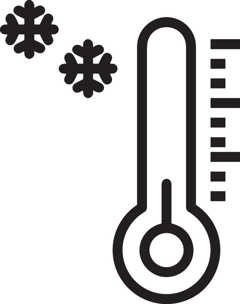 thermomètre médicament icône symbole image vecteur. illustration de le Température du froid et chaud mesure outil conception image.eps dix vecteur