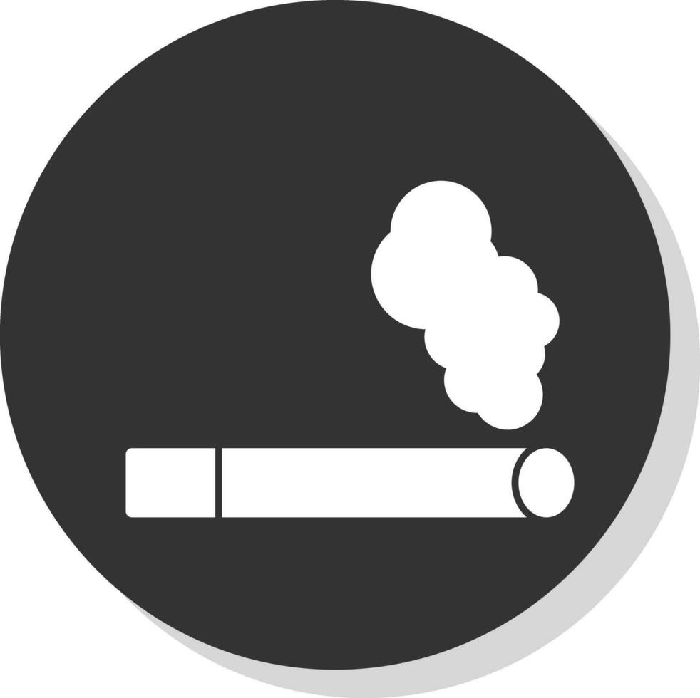 conception d'icône de vecteur de cigarette