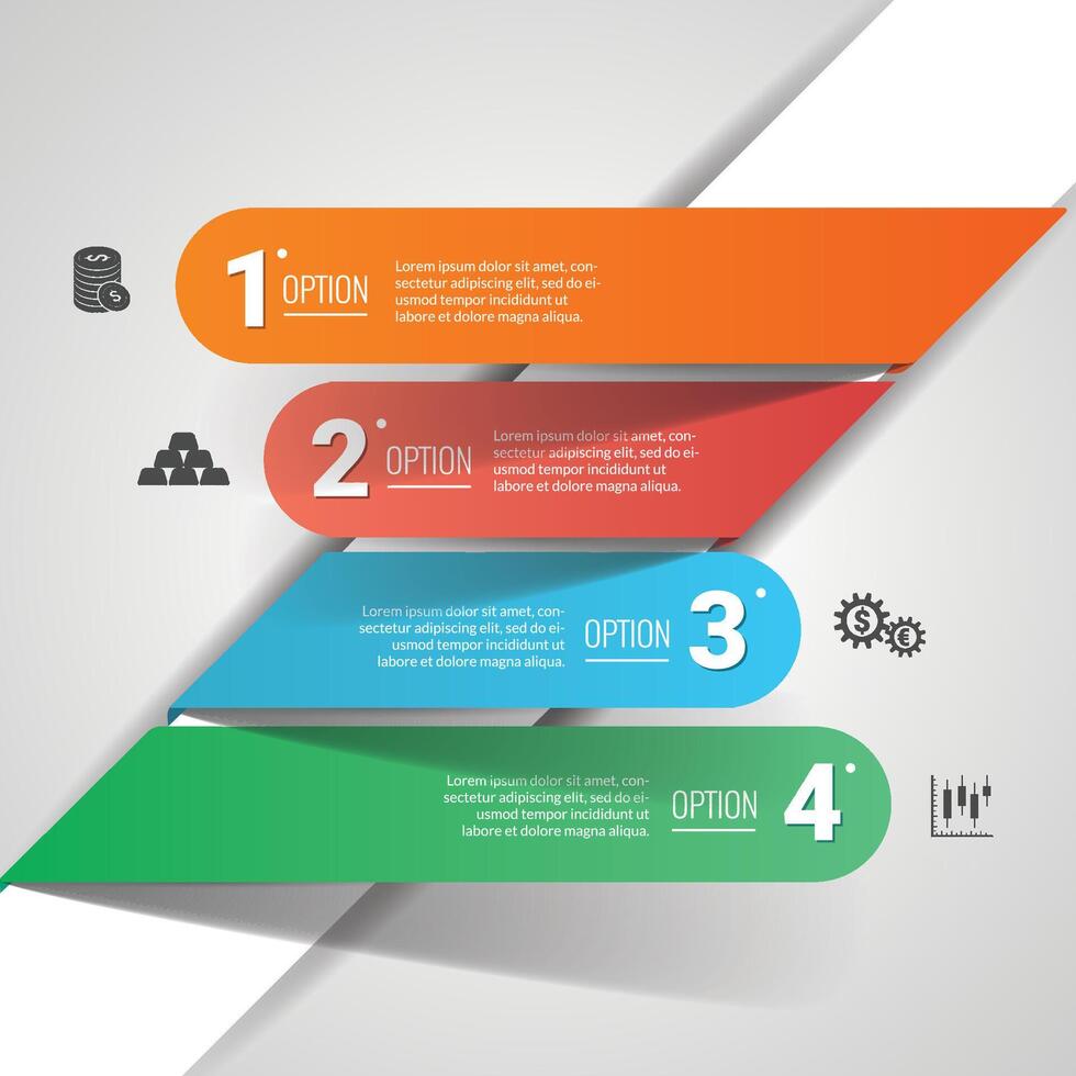 infographie bannière vecteur