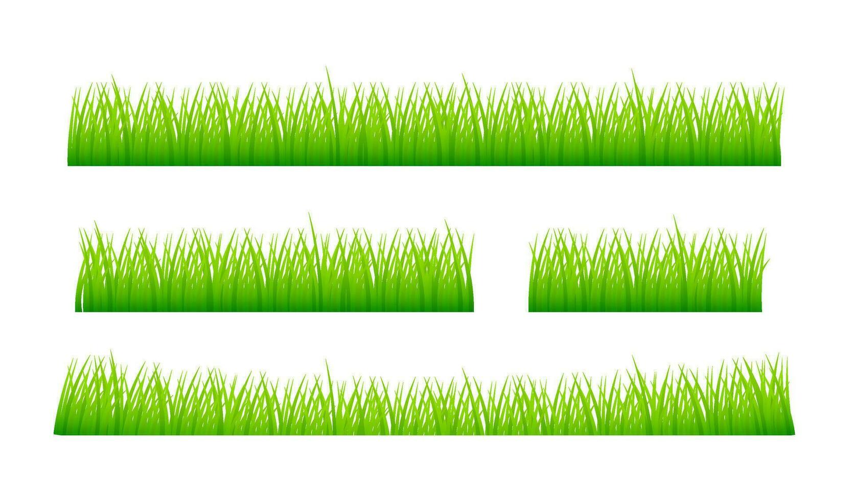 aquarelle vert illustration. 3d vecteur Contexte. isolé vecteur icône. 3d herbe pour bannière conception.