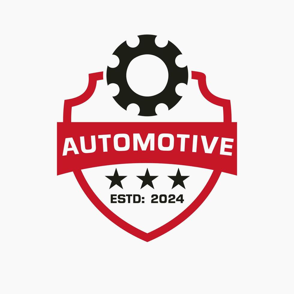 automobile équipement logo conception vecteur modèle