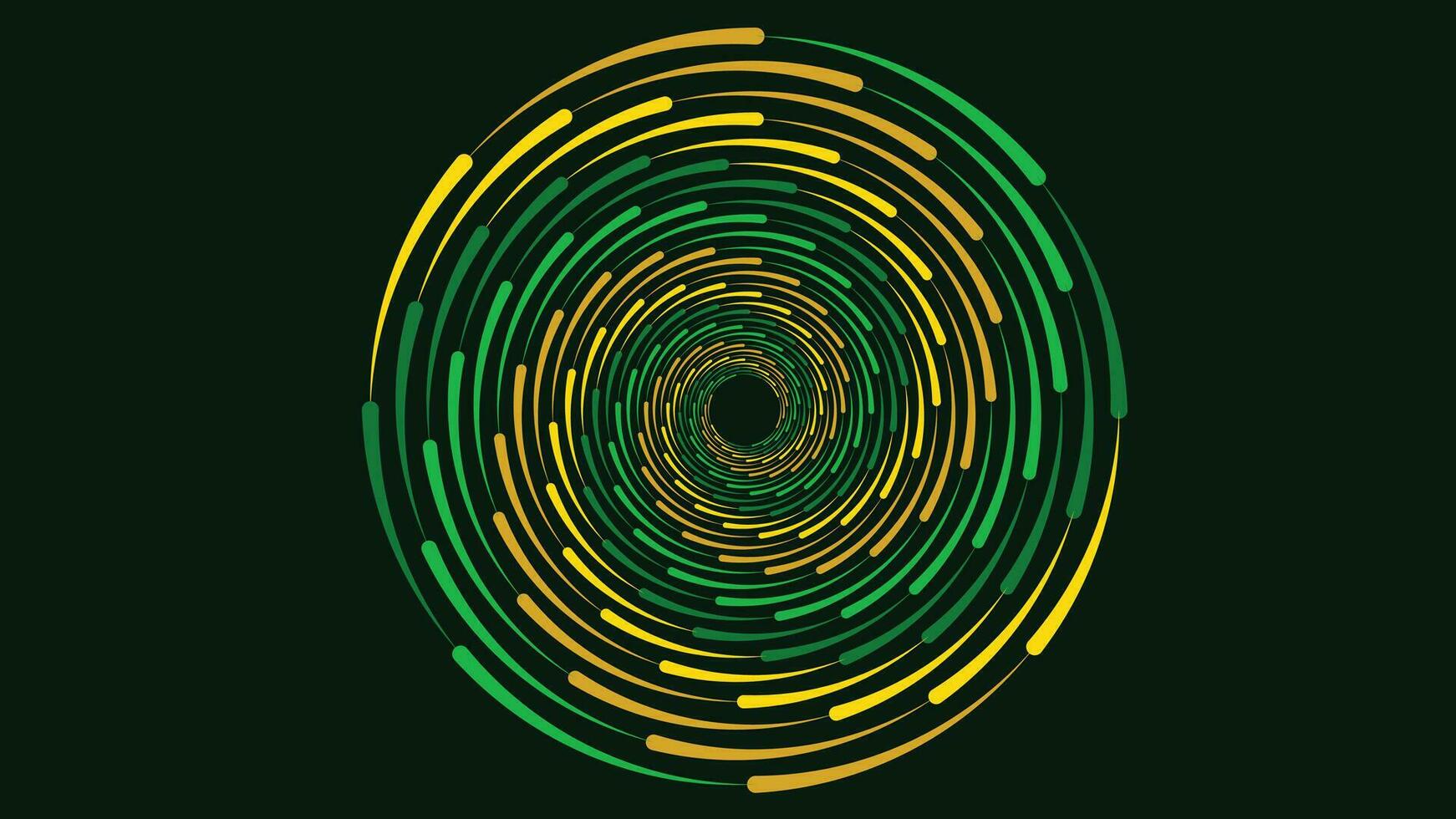 abstrait spirale à pois vortex Contexte dans multi Couleur doubler. cette Facile ligne dans cercle forme pouvez être utilisé comme une Les données cycle ou information présentation. vecteur
