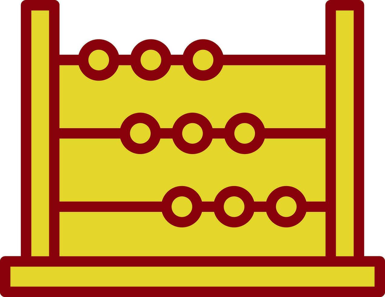 conception d'icône de vecteur de boulier