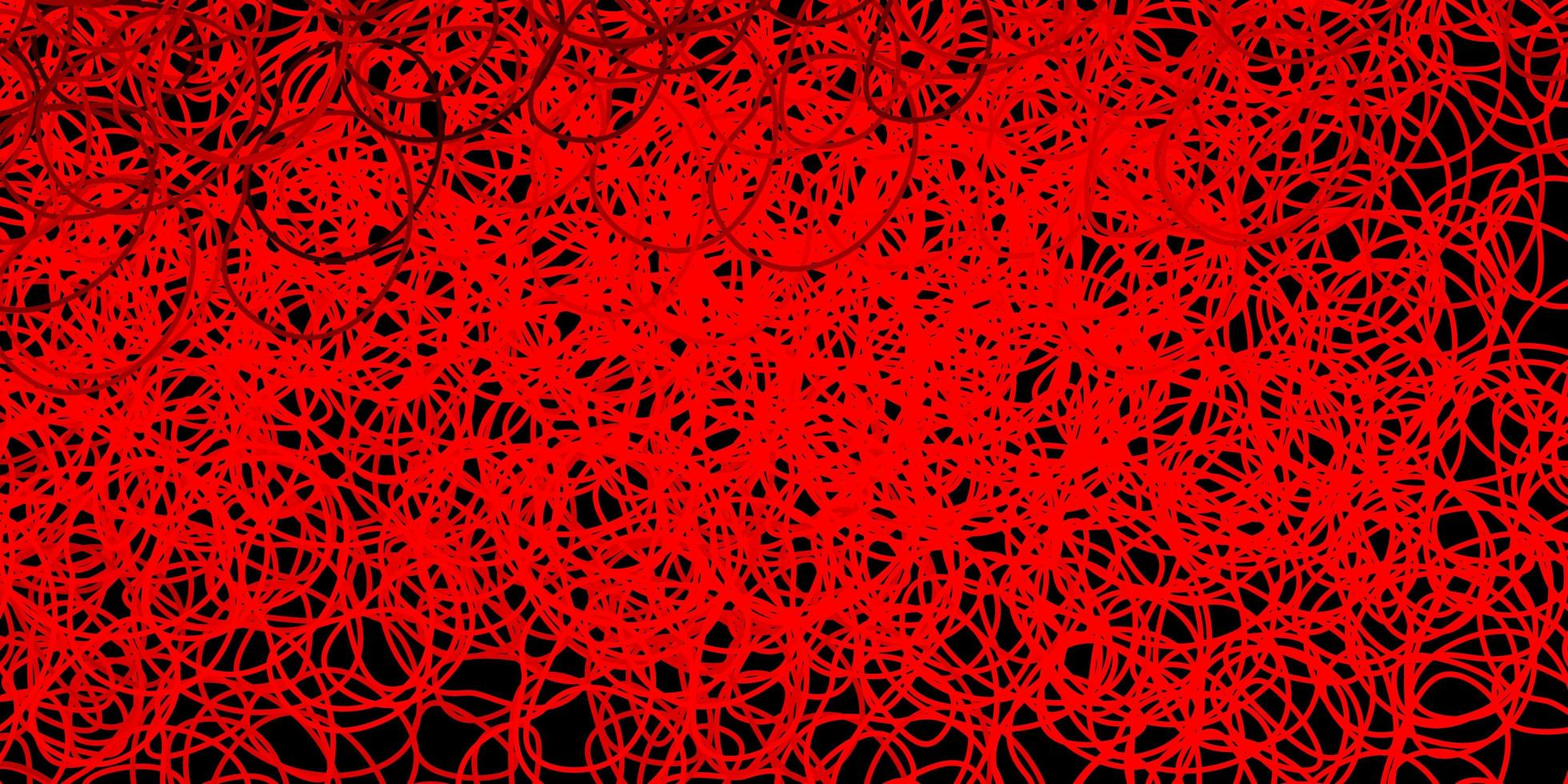 texture de vecteur rouge foncé avec des formes de memphis.