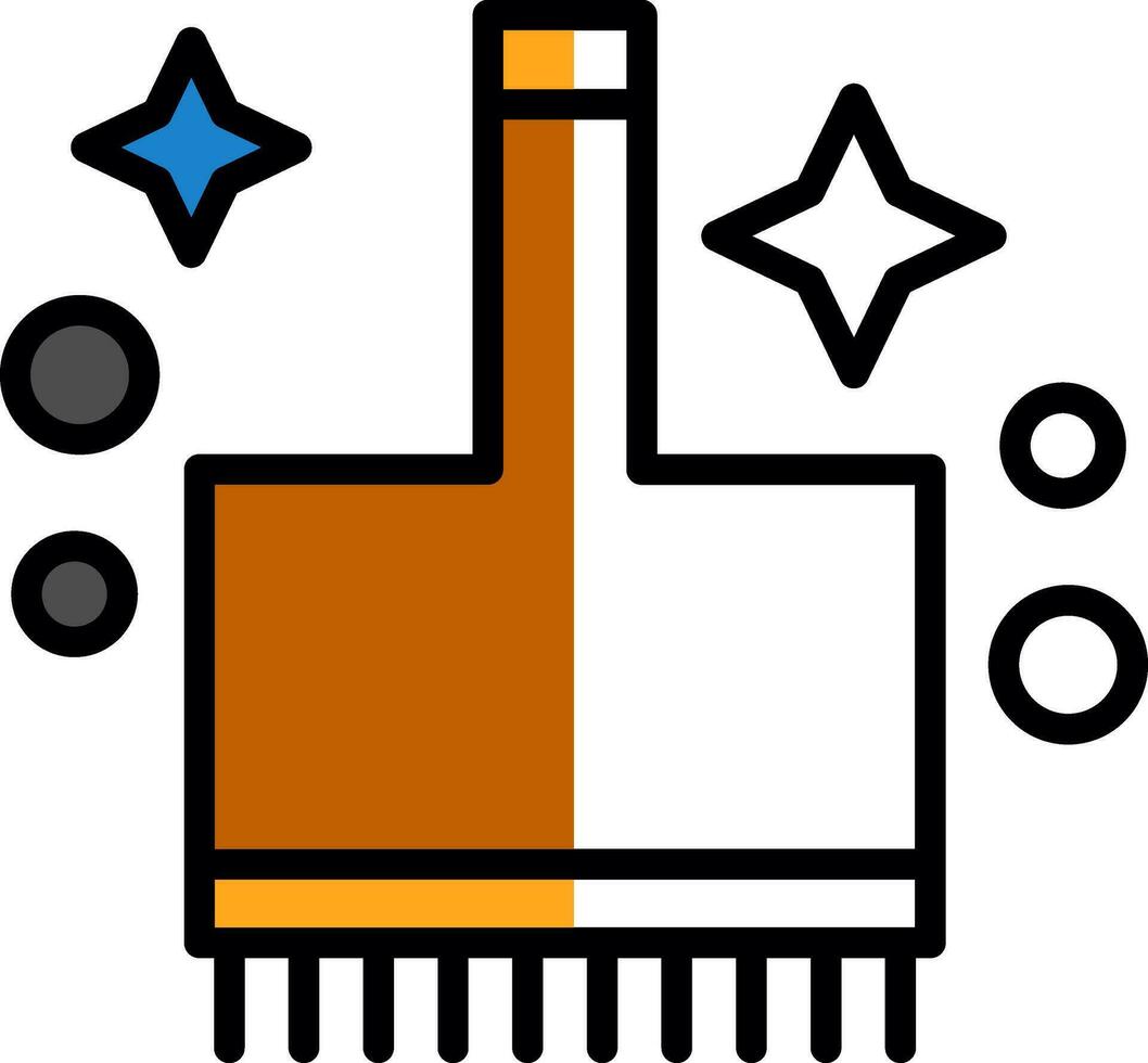 conception d'icône de vecteur de nettoyage