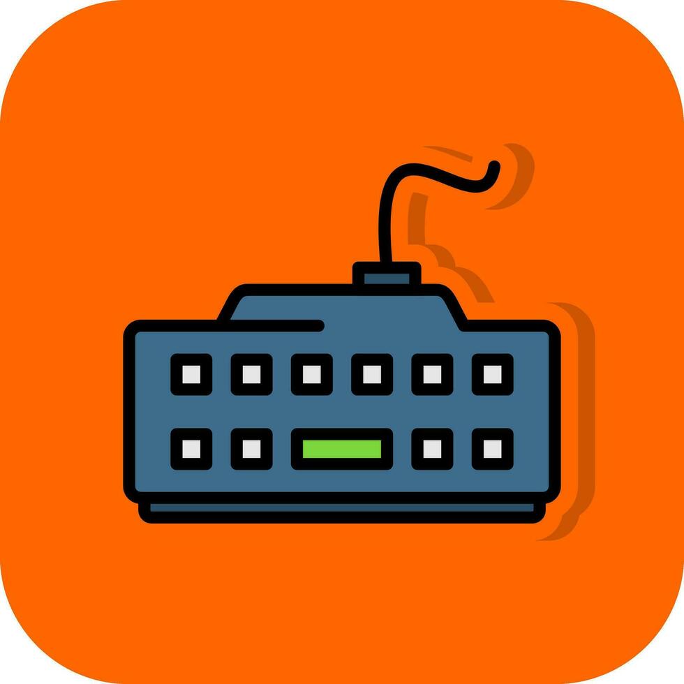 conception d'icône de vecteur de clavier