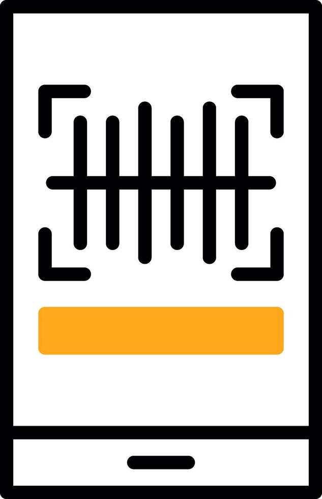 conception d'icône de vecteur de code à barres