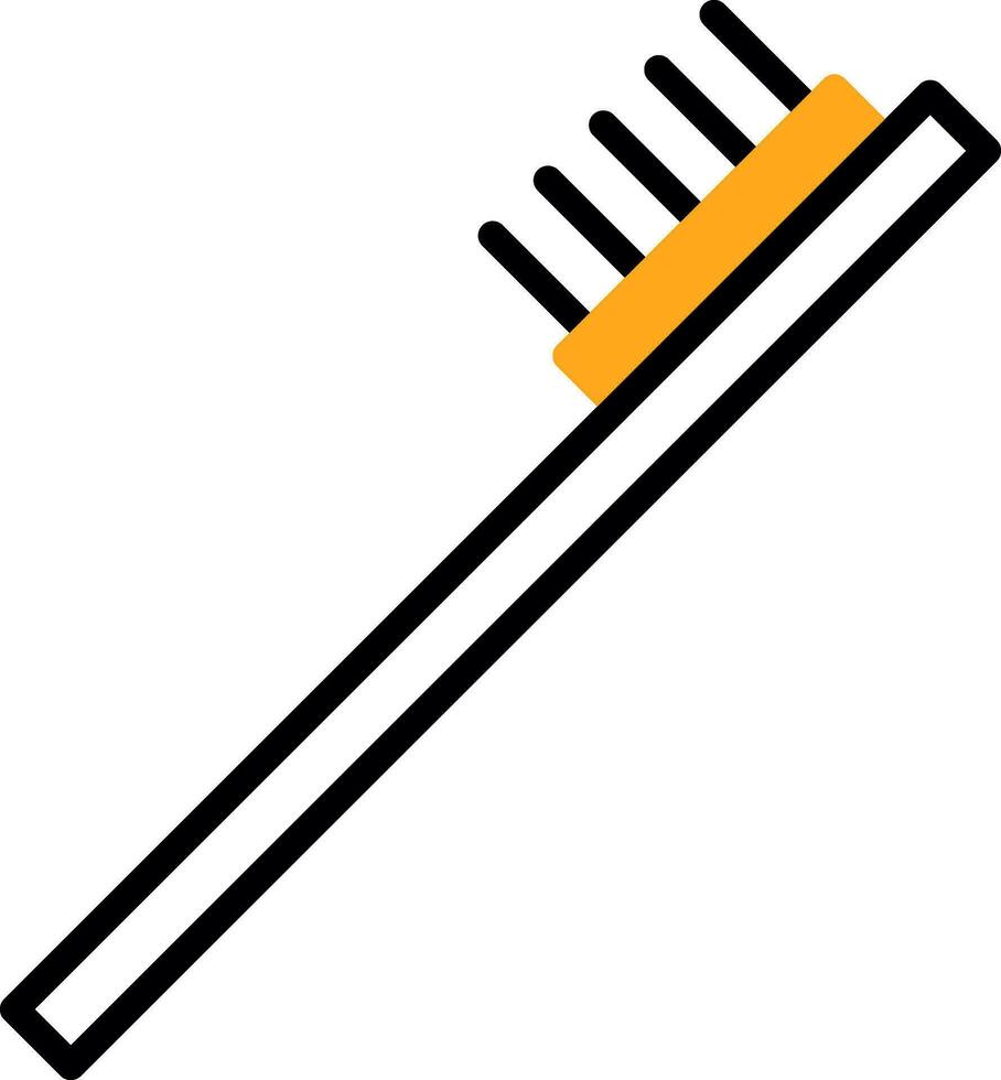 conception d'icône de vecteur de brosse à dents