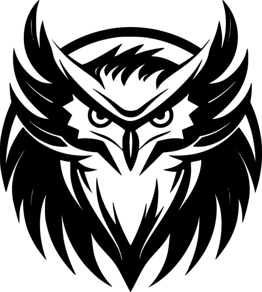 hibou - haute qualité vecteur logo - vecteur illustration idéal pour T-shirt graphique