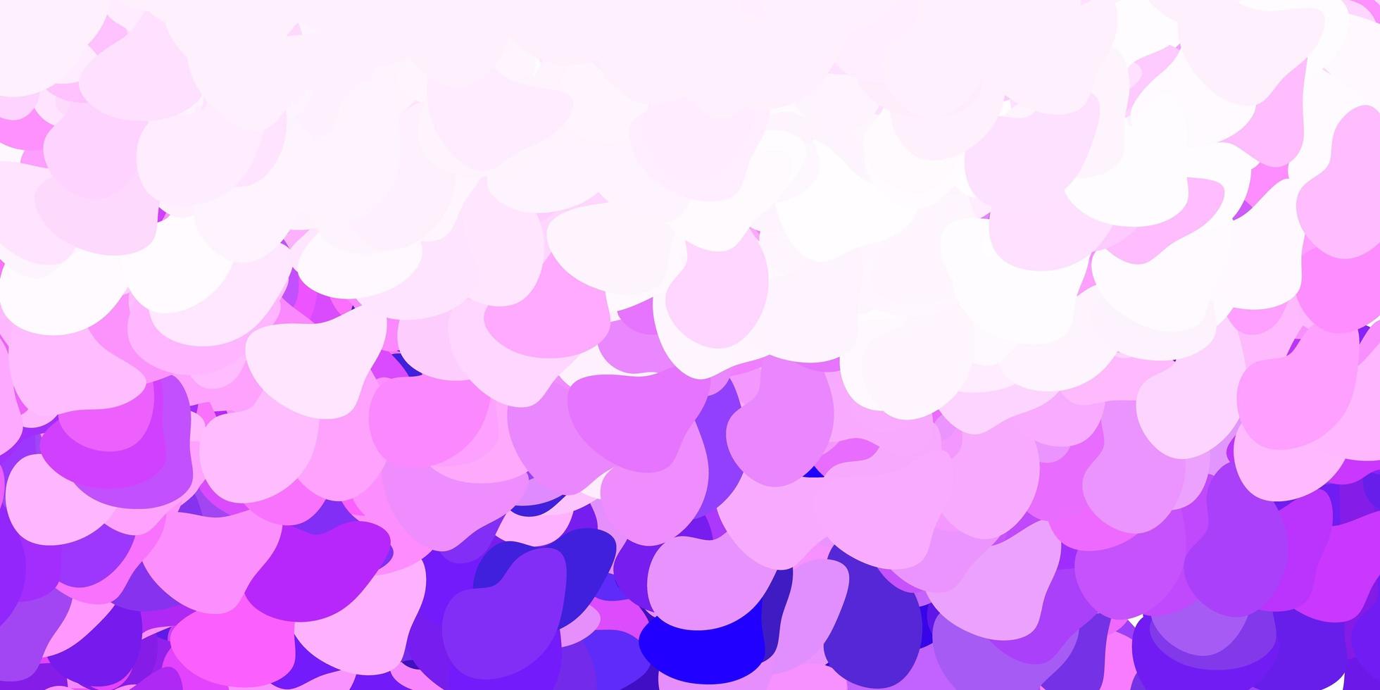texture vecteur violet clair avec des formes de memphis.