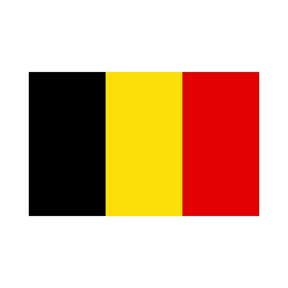 Belge drapeau icône. Belgique drapeau. vecteur. vecteur