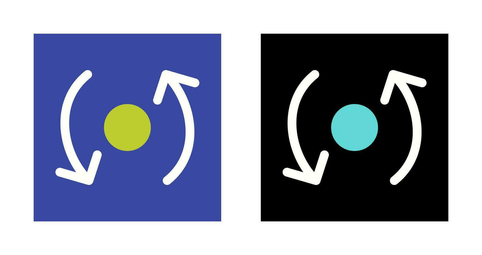 icône de vecteur de synchronisation