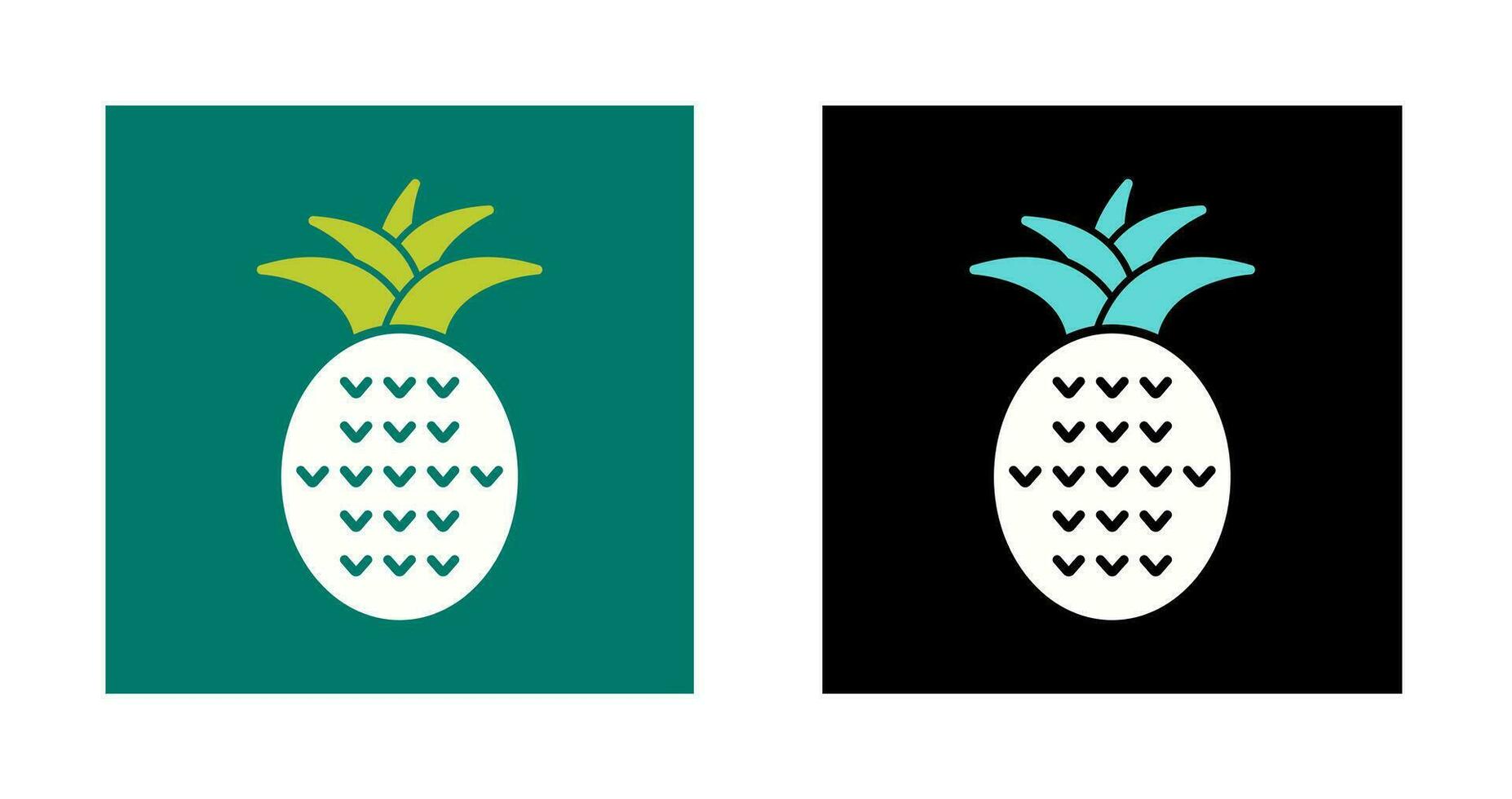 icône de vecteur d'ananas