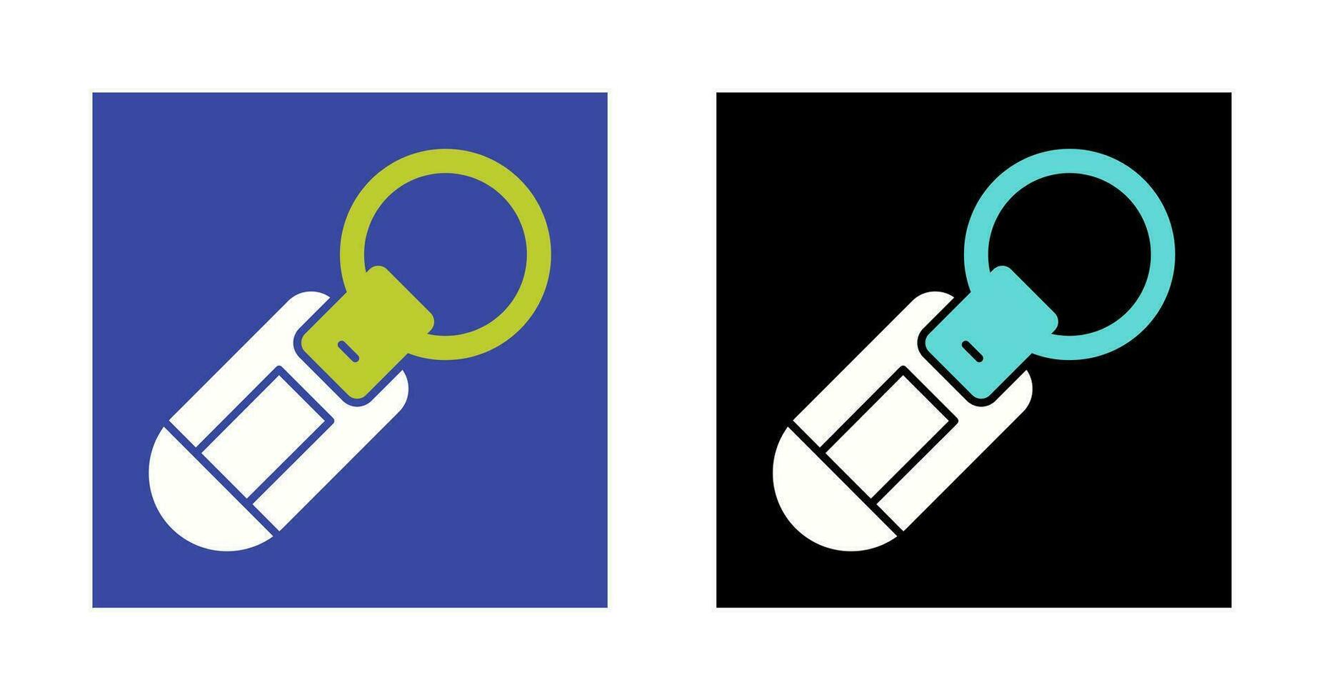 icône de vecteur de porte-clés