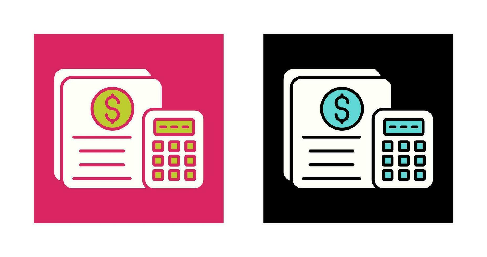 icône de vecteur de comptabilité