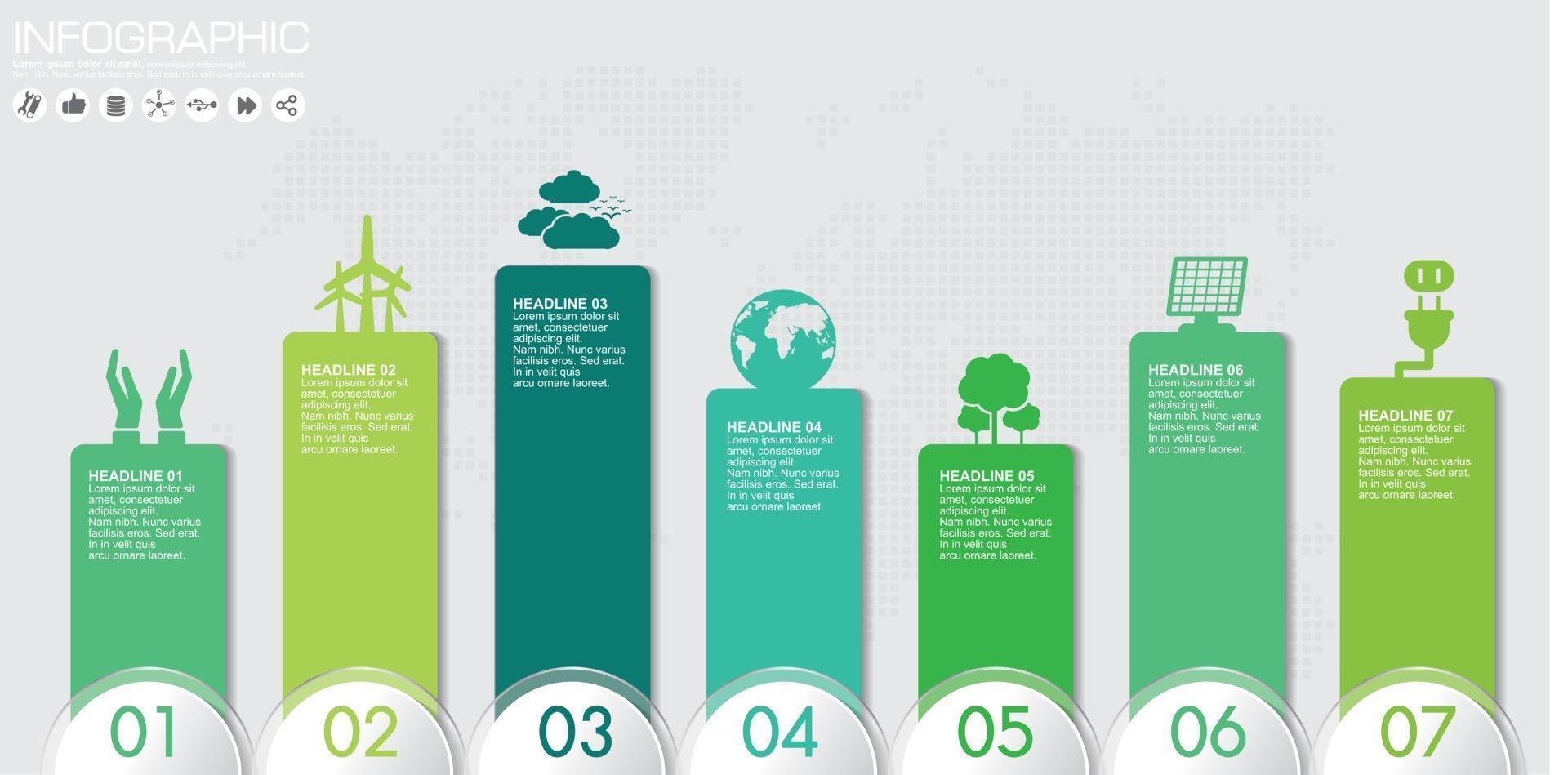 infographie d'illustration numérique 3d abstraite. l'illustration vectorielle peut être utilisée pour la mise en page du flux de travail, le diagramme, les options de nombre, la conception de sites Web. vecteur