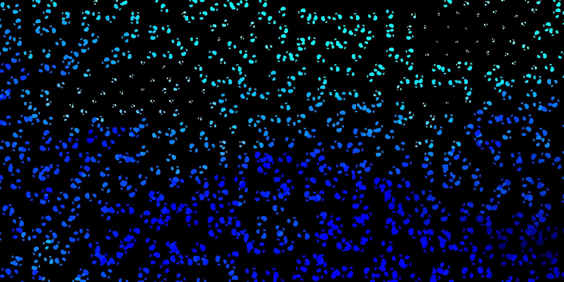 modèle vectoriel bleu foncé avec des formes abstraites.