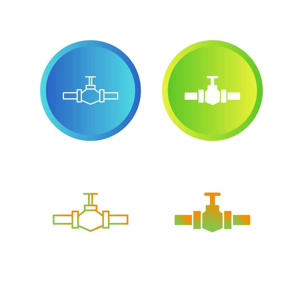 icône de vecteur de soupape