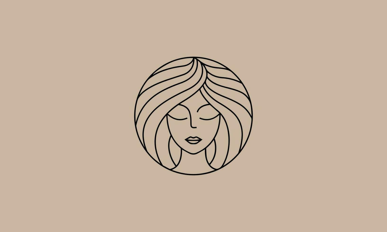 beauté femmes logo vecteur