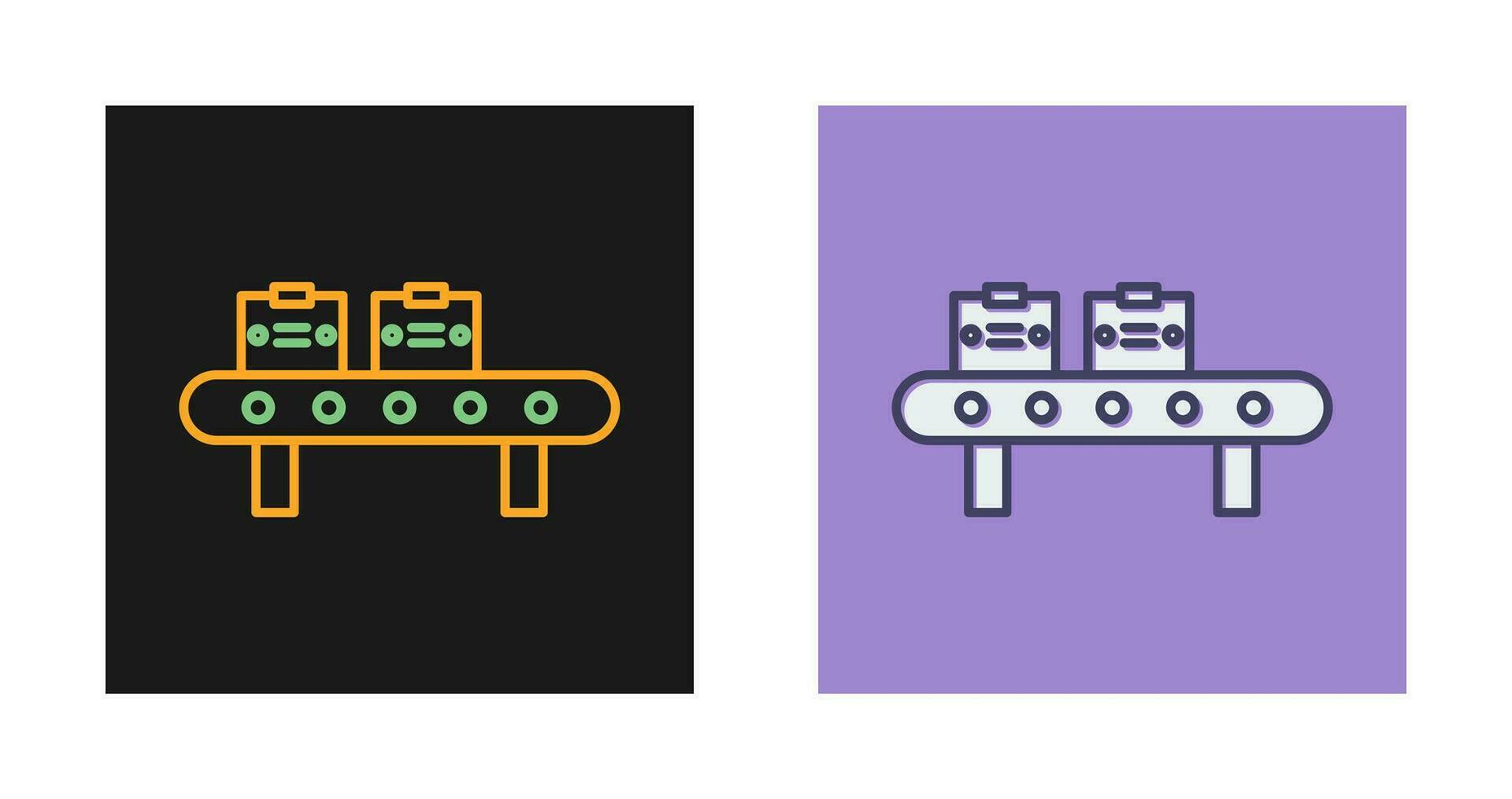 icône de vecteur de convoyeur