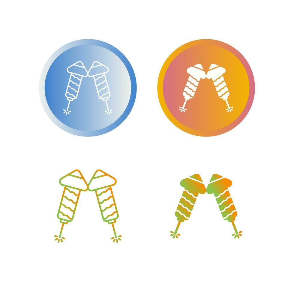 icône de vecteur de feux dartifice
