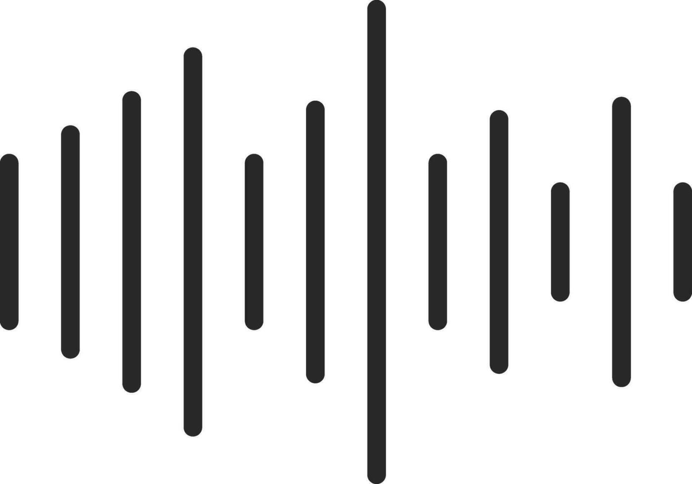 conception d'icône de vecteur audio