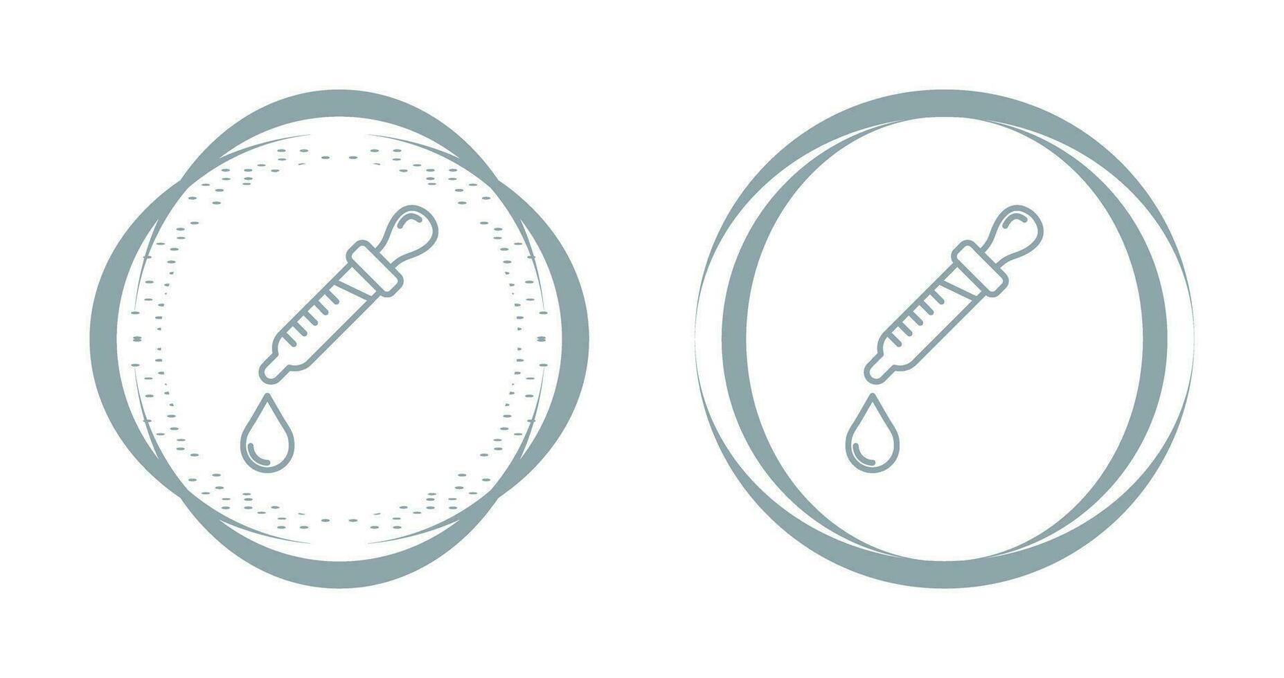 icône de vecteur de compte-gouttes