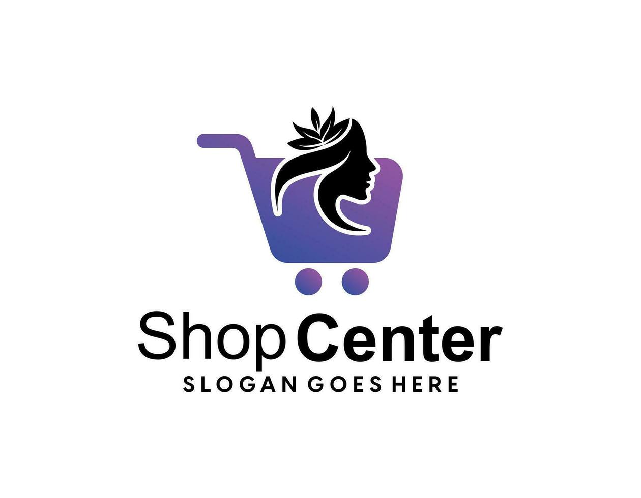 e Commerce logo conception vecteur. en ligne magasin logo conception idée vecteur