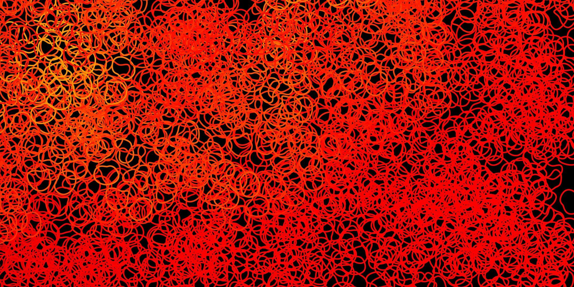 texture vecteur orange foncé avec des formes de memphis.