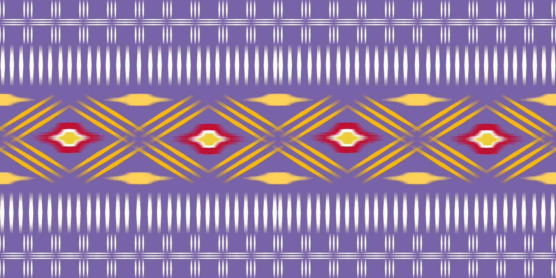 sans couture modèle, traditionnel ethnique modèle sur ou violet arrière-plan, aztèque abstrait vecteur modèle.