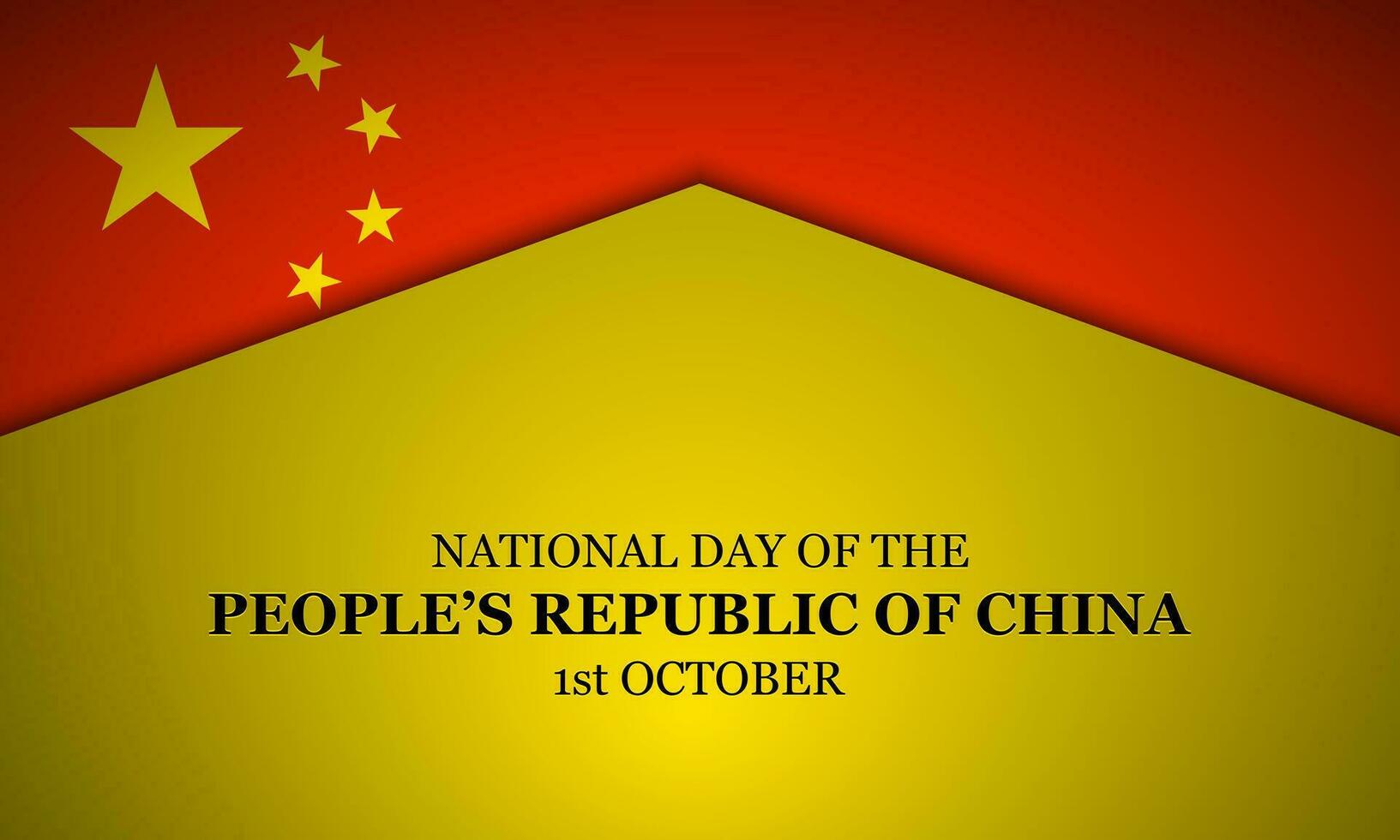 fête nationale de la république populaire de chine. vecteur