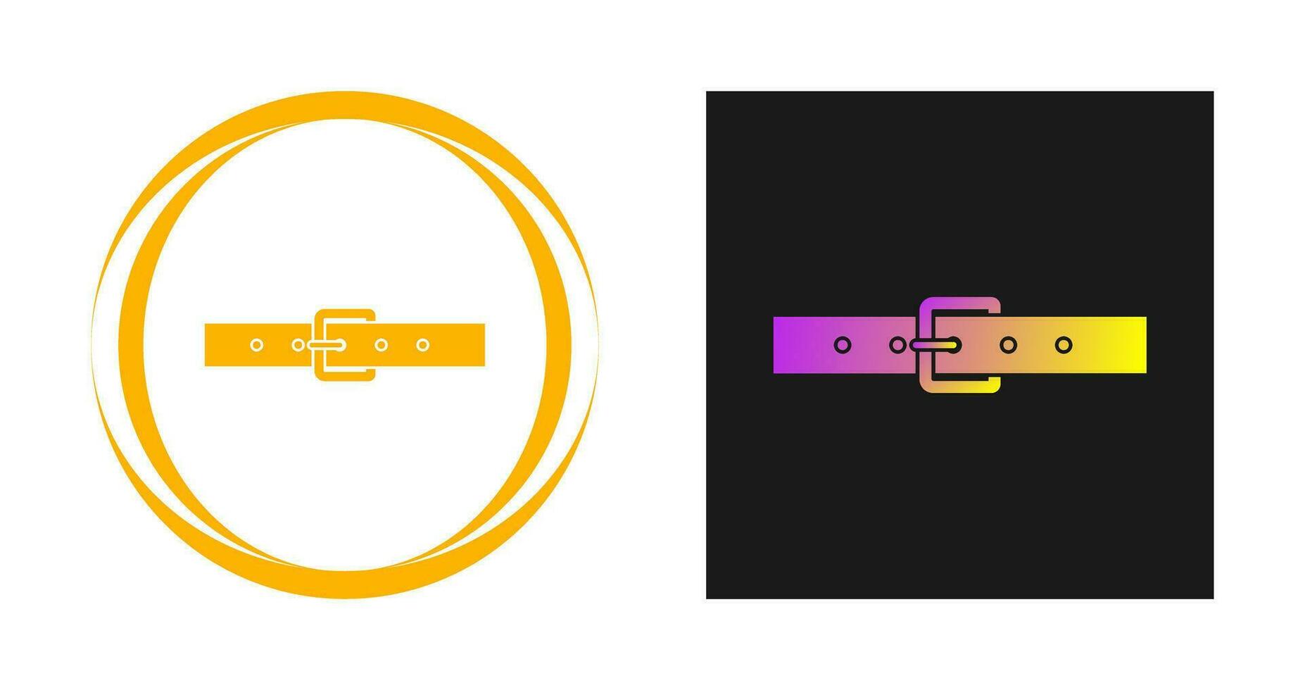 icône de vecteur de ceinture