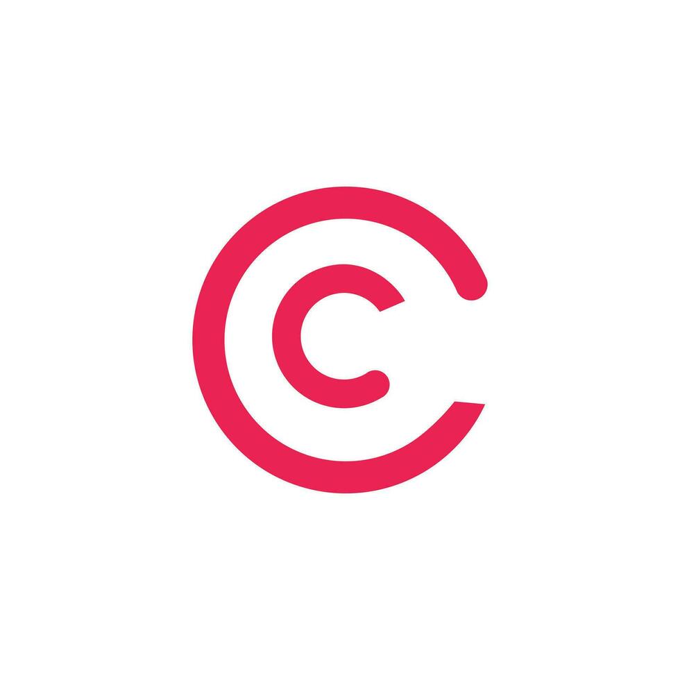 lettre c logo conception élément vecteur avec moderne concept